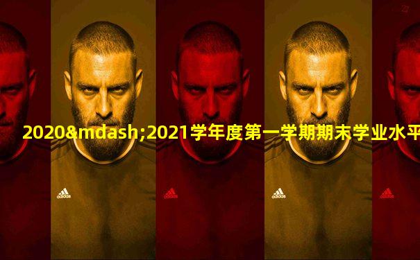 2020—2021学年度第一学期期末学业水平诊断