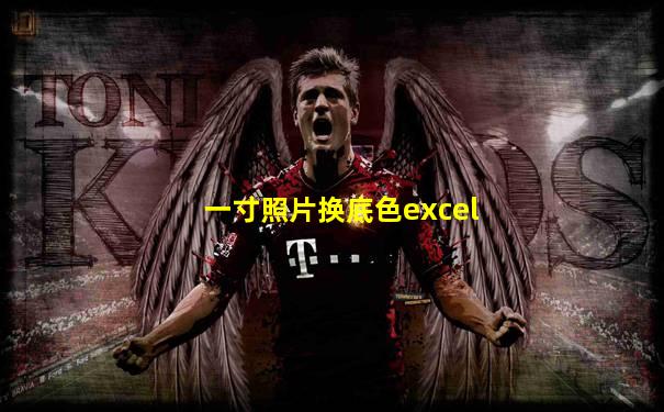 一寸照片换底色excel