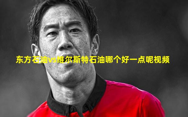 东方石油vs维尔斯特石油哪个好一点呢视频