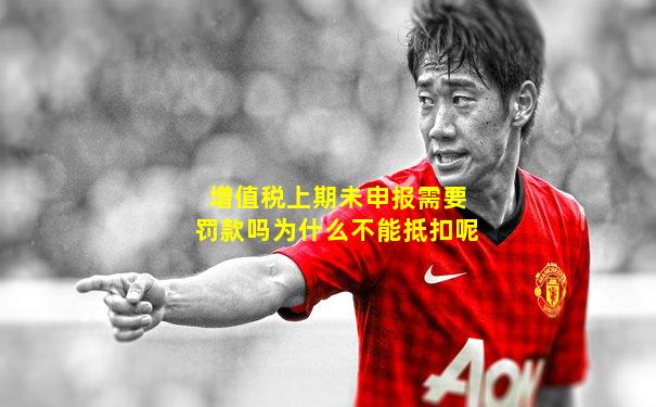 增值税上期未申报需要罚款吗为什么不能抵扣呢