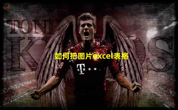 如何把图片excel表格