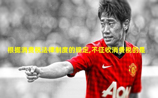 根据消费税法律制度的规定,不征收消费税的是