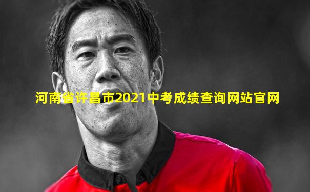 河南省许昌市2021中考成绩查询网站官网