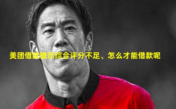 美团借款提示综合评分不足、怎么才能借款呢