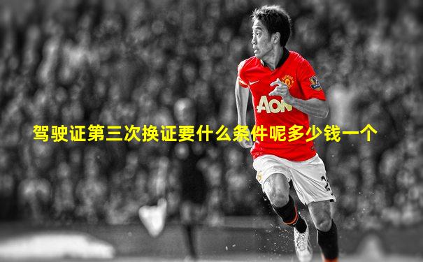 驾驶证第三次换证要什么条件呢多少钱一个